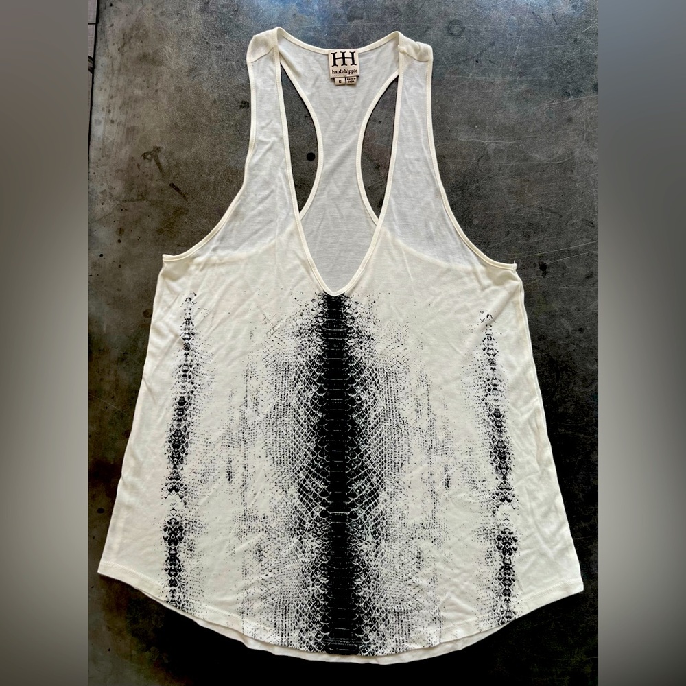 Haute Hippie Skeletal Tank